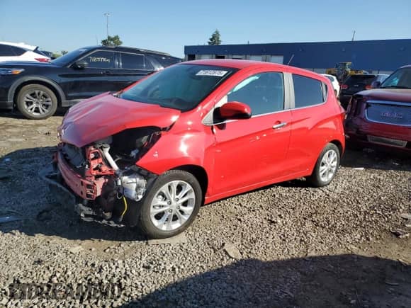2022 Chevrolet Spark 2LT with VIN KL8CF6SA6NC017212, listed as a Copart auction lot 71612875 with 55,399 mi miles and Non repairable. Bid and sale history available at DreamBid. Image 1.