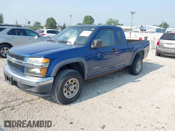 2005 Chevrolet Colorado LS Z71 with VIN 1GCDT196X58230806, listed as a IAAI auction lot 42897239 with 168,071 mi miles and . Bid and sale history available at DreamBid. Image 2.