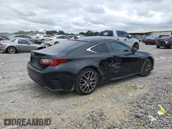 2017 Lexus RC 200t с VIN JTHHA5BCXH5007104, выставлен на аукционе Copart как лот 67649815 с пробегом 68 542 миль миль и Чистый • Clean title. История ставок и продаж доступна на DreamBid. Изображение 3.