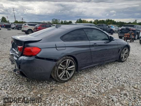 2017 BMW 4 Series 440i with VIN WBA4P1C54HK522380, listed as a Copart auction lot 69858895 with 98,802 mi miles and Clean title. Bid and sale history available at DreamBid. Image 3.