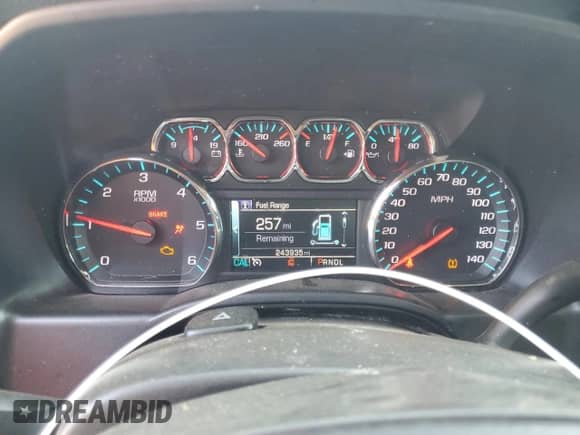 2018 Chevrolet Silverado 1500 LT с VIN 3GCUKREC7JG359703, выставлен на аукционе Copart как лот 69539785 с пробегом 243 935 миль миль и Списание • Salvage title. История ставок и продаж доступна на DreamBid. Изображение 9.