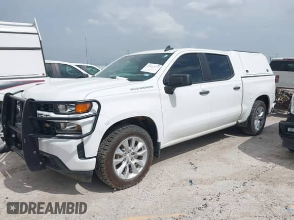 2022 Chevrolet Silverado 1500 Custom z VIN 3GCPWBEK3NG157320, wystawiony jako IAAI lot #42612177 z przebiegiem 135 668 mil mil oraz . Historia ofert i sprzedaży dostępna na DreamBid. Obrazek 17.