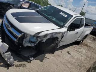 2016 Chevrolet Colorado 4WD LT z VIN 1GCHTCE35G1366054, wystawiony jako Copart lot #61624905 z przebiegiem 44 715 mil mil oraz Szkoda całkowita • Salvage title. Historia ofert i sprzedaży dostępna na DreamBid. Obrazek 1.