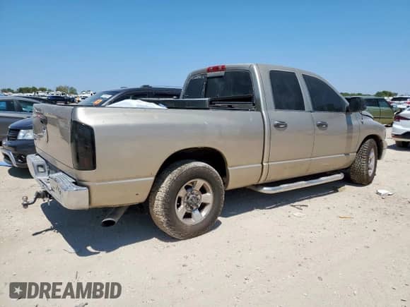 2005 Dodge 2500 SLT with VIN 3D7KR28C35G784501, listed as a Copart auction lot 71625485 with Not provided miles and Salvage title. Bid and sale history available at DreamBid. Image 3.