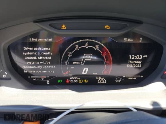 2024 Lamborghini Urus S с VIN ZPBUB3ZL4RLA31248, выставлен на аукционе Copart как лот 63012815 с пробегом 4 686 миль миль и Списание • Salvage title. История ставок и продаж доступна на DreamBid. Изображение 9.