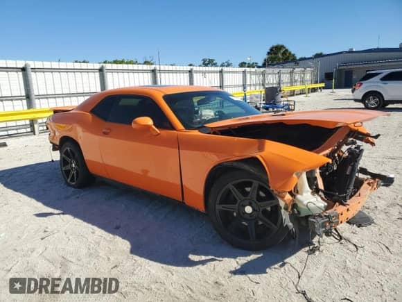 2014 Dodge Challenger R/T Plus with VIN 2C3CDYBT0EH158207, listed as a Copart auction lot 49738195 with 144,605 mi miles and Salvage title. Bid and sale history available at DreamBid. Image 4.