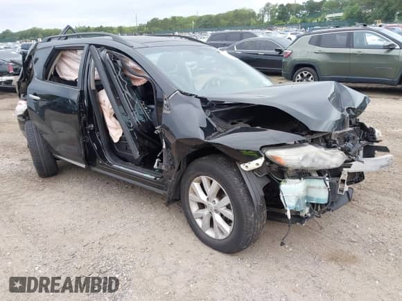 2011 Nissan Murano SV z VIN JN8AZ1MW5BW158515, wystawiony jako IAAI lot #42602199 z przebiegiem 109 719 mil mil oraz . Historia ofert i sprzedaży dostępna na DreamBid. Obrazek 1.