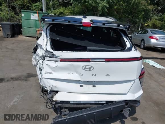 2024 Hyundai Kona N Line with VIN KM8HA3A35RU093657, listed as a IAAI auction lot 43137278 with 17,820 mi miles and . Bid and sale history available at DreamBid. Image 16.