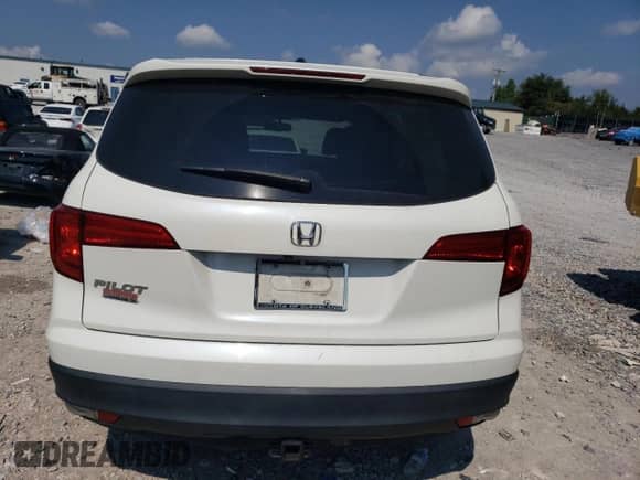 2017 Honda Pilot EX-L with VIN 5FNYF5H56HB046007, listed as a Copart auction lot 80891975 with 134,589 mi miles and Salvage title. Bid and sale history available at DreamBid. Image 6.