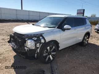 2025 Mitsubishi Outlander SE z VIN JA4J4VA80SZ037312, wystawiony jako Copart lot #85002335 z przebiegiem 10 861 mil mil oraz Czysty tytuł • Clean title. Historia ofert i sprzedaży dostępna na DreamBid. Obrazek 1.