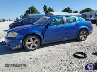 2013 Dodge Avenger SXT z VIN 1C3CDZCG7DN508560, wystawiony jako Copart lot #87261545 z przebiegiem 63 791 mil mil oraz Szkoda całkowita • Salvage title. Historia ofert i sprzedaży dostępna na DreamBid. Obrazek 1.