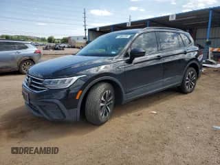 2023 Volkswagen Tiguan S с VIN 3VVRB7AX9PM052225, выставлен на аукционе Copart как лот 71368735 с пробегом 37 647 миль миль и Списание • Salvage title. История ставок и продаж доступна на DreamBid. Изображение 1.