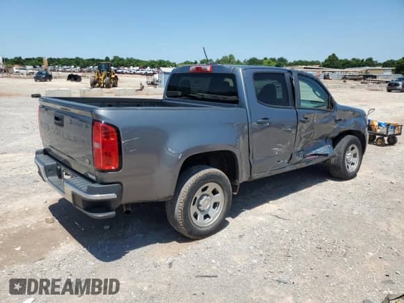 2021 Chevrolet Colorado 2WD Work Truck с VIN 1GCGSBEA4M1107459, выставлен на аукционе Copart как лот 60412975 с пробегом 62 622 миль миль и Списание • Salvage title. История ставок и продаж доступна на DreamBid. Изображение 3.