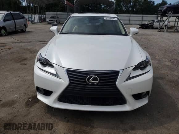 2014 Lexus IS 250 с VIN JTHBF1D20E5006947, выставлен на аукционе Copart как лот 71449685 с пробегом Не указан миль и Списание • Salvage title. История ставок и продаж доступна на DreamBid. Изображение 5.