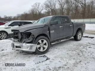 2016 Ram 1500 SLT with VIN 1C6RR7LTXGS416347, listed as a Copart auction lot 42046765 with 104,065 mi miles and Salvage title. Bid and sale history available at DreamBid. Image 1.