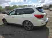 2017 Nissan Pathfinder Platinum with VIN 5N1DR2MM6HC684445, listed as a Copart auction lot 84798775 with 104,627 mi miles and Clean title. Bid and sale history available at DreamBid. Image 2.