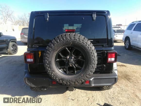 2024 Jeep Wrangler Sport S with VIN 1C4PJXDG3RW266909, listed as a IAAI auction lot 41242792 with 6,132 mi miles and . Bid and sale history available at DreamBid. Image 17.