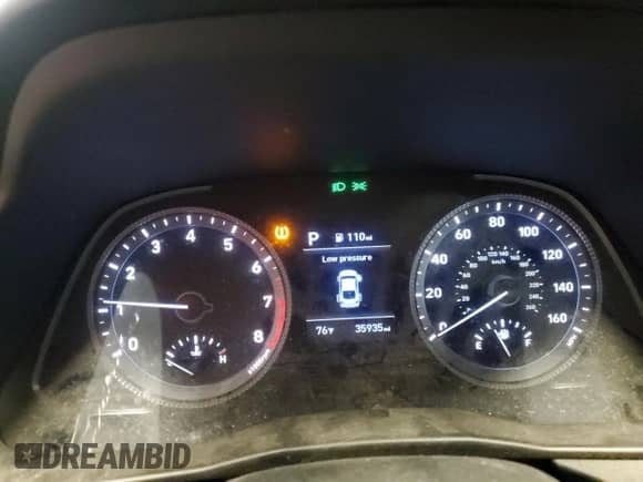 2022 Hyundai Sonata SE with VIN 5NPEG4JA8NH134779, listed as a Copart auction lot 60897335 with 35,935 mi miles and Salvage title. Bid and sale history available at DreamBid. Image 9.