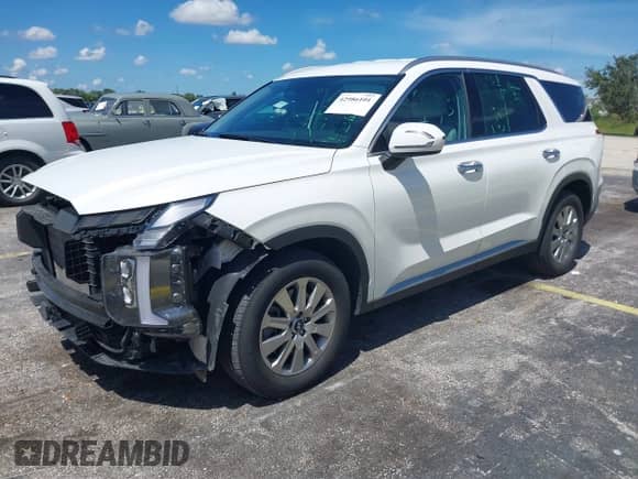 2024 Hyundai Palisade SEL с VIN KM8R2DGE8RU789056, выставлен на аукционе IAAI как лот 42986101 с пробегом 36 178 миль миль и . История ставок и продаж доступна на DreamBid. Изображение 2.