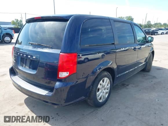 2016 Dodge Grand Caravan SE with VIN 2C4RDGBG3GR251772, listed as a IAAI auction lot 43217465 with 190,163 mi miles and . Bid and sale history available at DreamBid. Image 4.