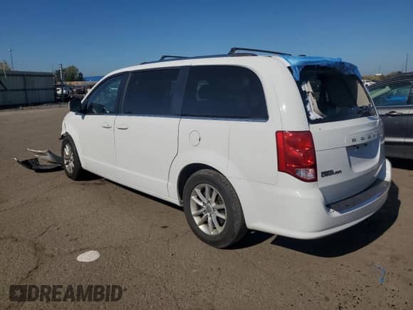2020 Dodge Grand Caravan SXT with VIN 2C4RDGCG5LR154372, listed as a Copart auction lot 81410225 with 79,894 mi miles and Clean title. Bid and sale history available at DreamBid. Image 2.