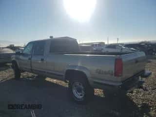 1999 Chevrolet Silverado 3500 z VIN 1GCHK33J9XF039549, wystawiony jako Copart lot #42651625 z przebiegiem 136 853 mil mil oraz Szkoda całkowita • Salvage title. Historia ofert i sprzedaży dostępna na DreamBid. Obrazek 2.