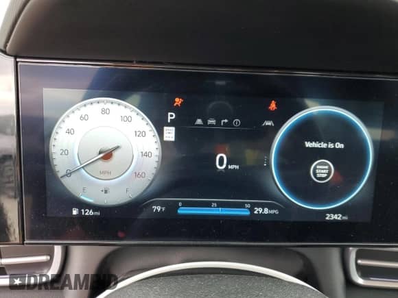 2025 Hyundai Elantra Limited with VIN KMHLP4DGXSU980237, listed as a Copart auction lot 81941265 with 2,342 mi miles and Salvage title. Bid and sale history available at DreamBid. Image 9.