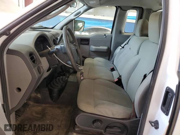 2008 Ford F-150 XL with VIN 1FTRF14W28KE56334, listed as a Copart auction lot 59504115 with 53,751 mi miles and Clean title. Bid and sale history available at DreamBid. Image 7.