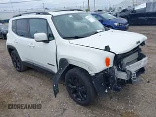 2017 Jeep Renegade Latitude with VIN ZACCJBBB4HPG61816, listed as a IAAI auction lot 42487932 with Not provided miles and . Bid and sale history available at DreamBid. Image 1.