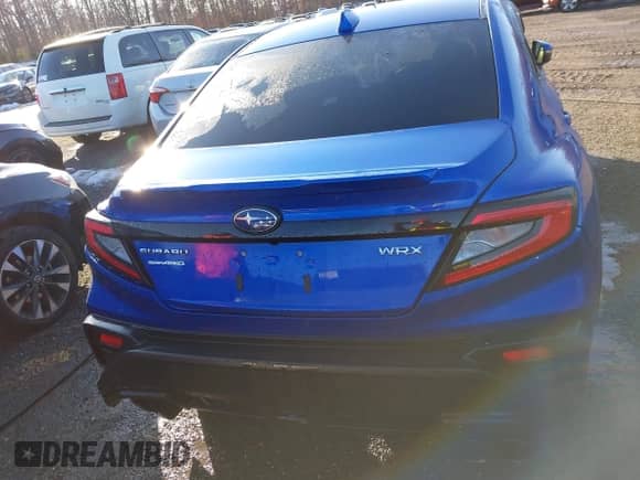 2023 Subaru WRX Limited with VIN JF1VBAL61P9808276, listed as a IAAI auction lot 41341405 with 19,703 mi miles and . Bid and sale history available at DreamBid. Image 16.