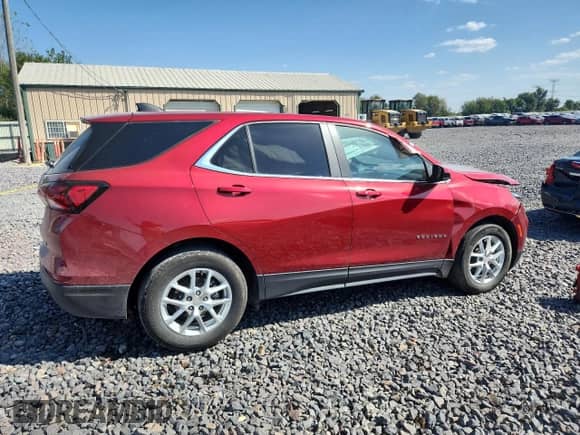 2023 Chevrolet Equinox LT with VIN 3GNAXKEG3PS178853, listed as a Copart auction lot 81896715 with 40,555 mi miles and Salvage title. Bid and sale history available at DreamBid. Image 3.