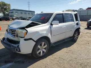 2014 Honda Pilot Touring with VIN 5FNYF4H93EB040335, listed as a Copart auction lot 66514275 with 189,690 mi miles and Salvage title. Bid and sale history available at DreamBid. Image 1.