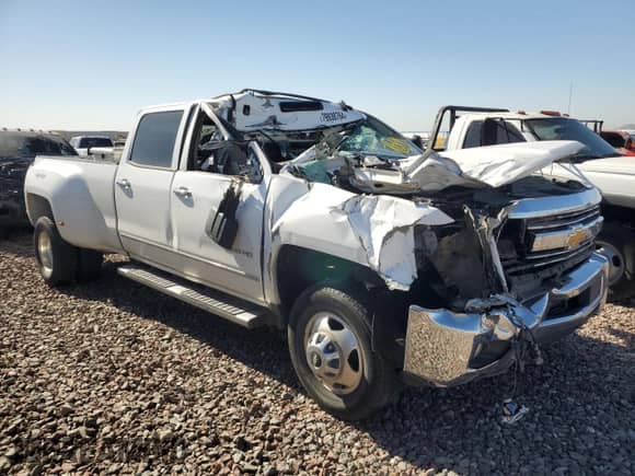 2015 Chevrolet Silverado 3500HD LTZ с VIN 1GC4K0E81FF138260, выставлен на аукционе Copart как лот 79938764 с пробегом 142 939 миль миль и Списание • Salvage title. История ставок и продаж доступна на DreamBid. Изображение 1.