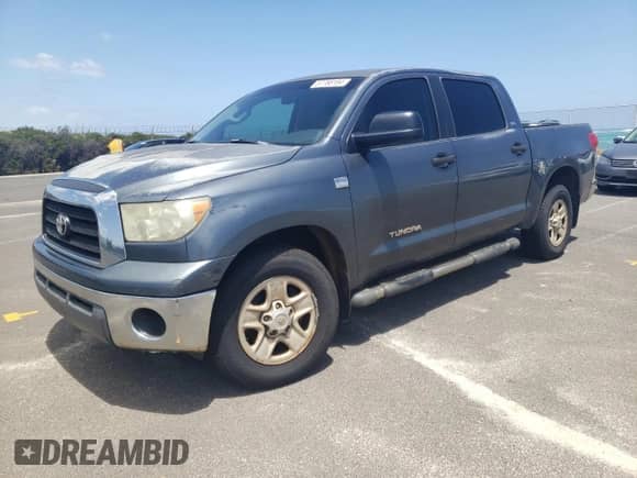 2007 Toyota Tundra SR5 z VIN 5TBET54197S454423, wystawiony jako Copart lot #57788184 z przebiegiem 127 189 mil mil oraz Czysty tytuł • Clean title. Historia ofert i sprzedaży dostępna na DreamBid. Obrazek 1.
