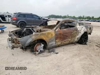 2008 Ford Mustang Deluxe with VIN 1ZVHT80N885172034, listed as a Copart auction lot 57026225 with Not provided miles and Non repairable. Bid and sale history available at DreamBid. Image 1.