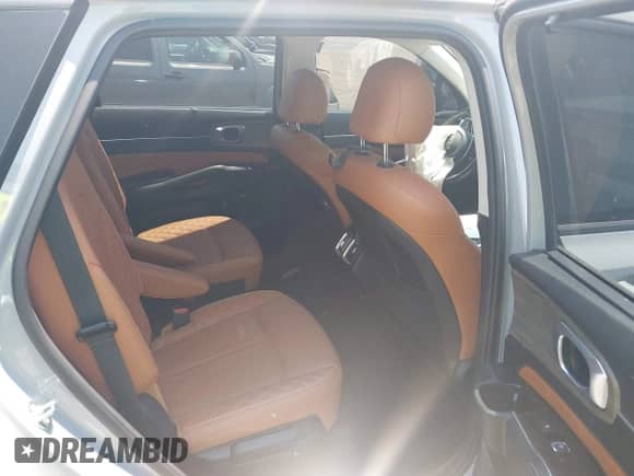 2023 Kia Sorento X-Line SX Prestige with VIN 5XYRKDLF1PG251669, listed as a IAAI auction lot 42343406 with 15,000 mi miles and . Bid and sale history available at DreamBid. Image 8.