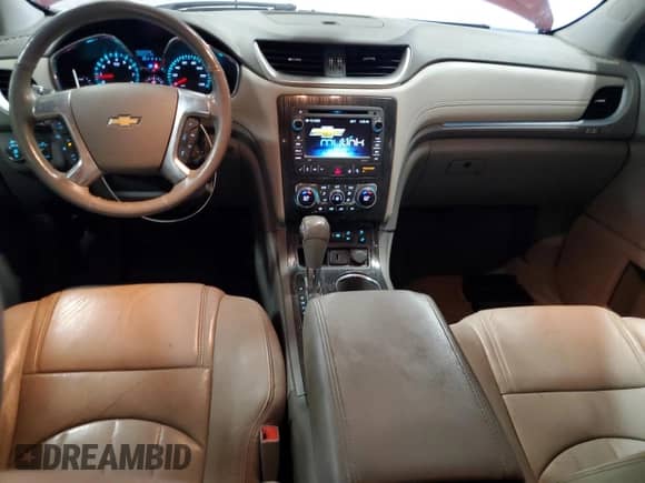 2016 Chevrolet Traverse LTZ с VIN 1GNKRJKD1GJ307709, выставлен на аукционе Copart как лот 68624395 с пробегом 150 021 миль миль и Чистый • Clean title. История ставок и продаж доступна на DreamBid. Изображение 8.