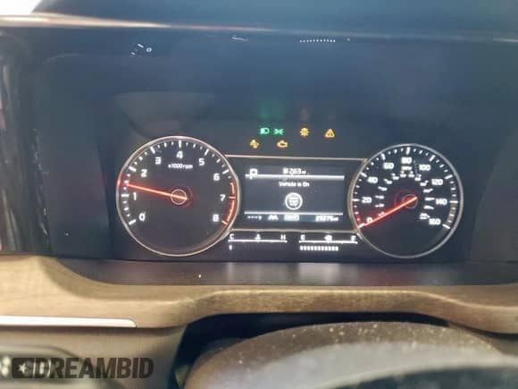 2023 Kia Sorento X-Line EX with VIN 5XYRHDLF8PG216688, listed as a Copart auction lot 68006515 with 29,276 mi miles and Salvage title. Bid and sale history available at DreamBid. Image 9.