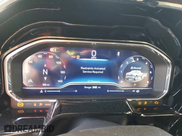 2025 Chevrolet Silverado 1500 LTZ с VIN 1GCUKGED1SZ264780, выставлен на аукционе Copart как лот 61862695 с пробегом 153 миль миль и Списание • Salvage title. История ставок и продаж доступна на DreamBid. Изображение 9.