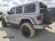 2021 Jeep Wrangler Unlimited Sahara High Altitude with VIN 1C4HJXEG2MW620527, listed as a Copart auction lot 72848894 with 65,598 mi miles and Salvage title. Bid and sale history available at DreamBid. Image 2.