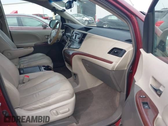 2012 Toyota Sienna XLE AAS with VIN 5TDYK3DC6CS255241, listed as a IAAI auction lot 42816994 with 173,913 mi miles and . Bid and sale history available at DreamBid. Image 5.