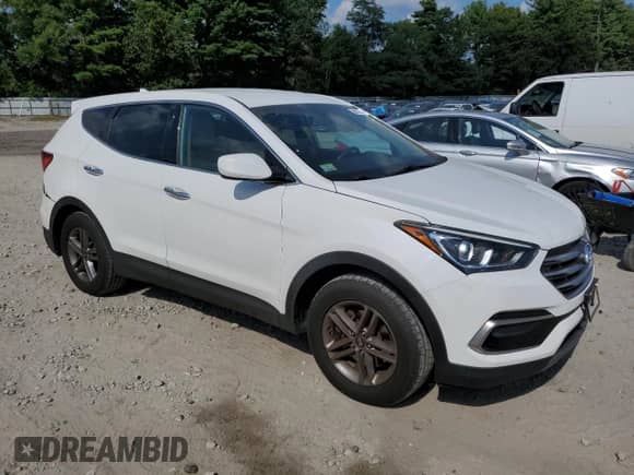 2017 Hyundai Santa Fe 2.4L with VIN 5XYZTDLB8HG388720, listed as a Copart auction lot 68687974 with 84,345 mi miles and Salvage title. Bid and sale history available at DreamBid. Image 4.