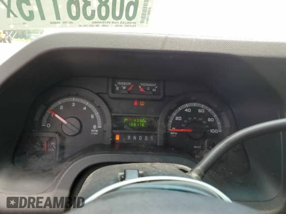 2012 Ford Econoline Cargo Recreational with VIN 1FTNE2EW4CDA40742, listed as a Copart auction lot 60836115 with 188,176 mi miles and Clean title. Bid and sale history available at DreamBid. Image 9.