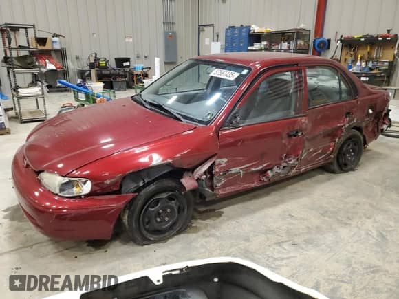 2000 Chevrolet Prizm LSi с VIN 1Y1SK5289YZ401410, выставлен на аукционе Copart как лот 57581435 с пробегом Не указан миль и На запчасти • Non repairable. История ставок и продаж доступна на DreamBid. Изображение 1.