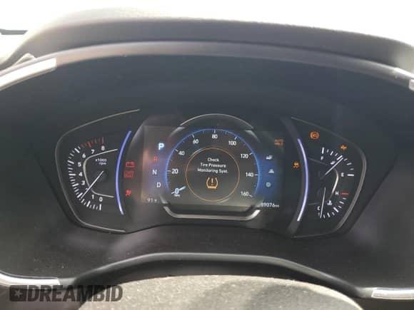 2019 Hyundai Santa Fe Ultimate with VIN 5NMS53AA8KH015433, listed as a Copart auction lot 68839515 with 89,076 mi miles and Salvage title. Bid and sale history available at DreamBid. Image 9.
