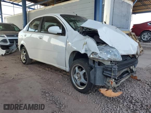 2006 Chevrolet Aveo LS z VIN KL1TD56616B647652, wystawiony jako Copart lot #74516974 z przebiegiem 181 782 mil mil oraz Szkoda całkowita • Salvage title. Historia ofert i sprzedaży dostępna na DreamBid. Obrazek 4.