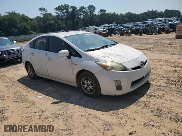 2010 Toyota Prius II with VIN JTDKN3DU8A0140873, listed as a Copart auction lot 80273595 with 230,567 mi miles and Clean title. Bid and sale history available at DreamBid. Image 4.