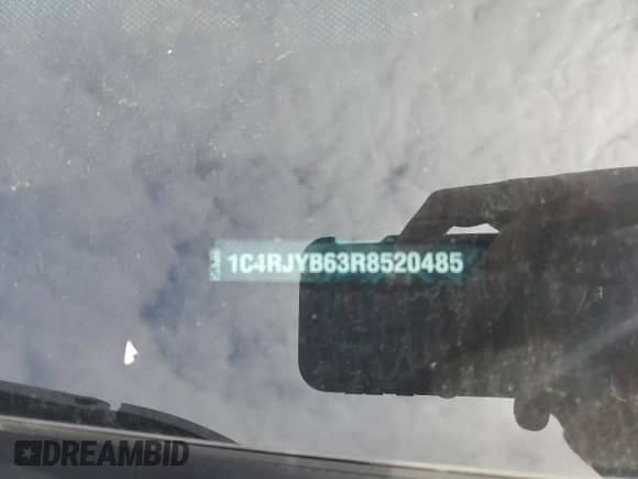 2024 Jeep Grand Cherokee with VIN 1C4RJYB63R8520485, listed as a Copart auction lot 85873605 with Not provided miles and Non repairable. Bid and sale history available at DreamBid. Image 13.