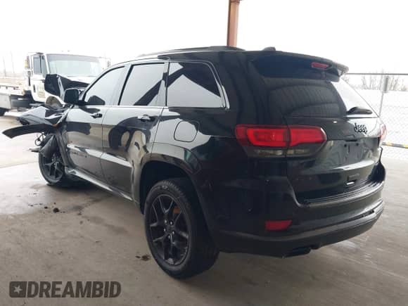 2020 Jeep Grand Cherokee Limited X with VIN 1C4RJFBG0LC231419, listed as a IAAI auction lot 41568627 with 122,594 mi miles and . Bid and sale history available at DreamBid. Image 3.