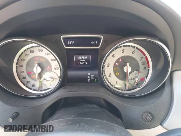 2015 Mercedes-Benz CLA 250 with VIN WDDSJ4GB2FN191247, listed as a IAAI auction lot 43212351 with 126,614 mi miles and . Bid and sale history available at DreamBid. Image 7.